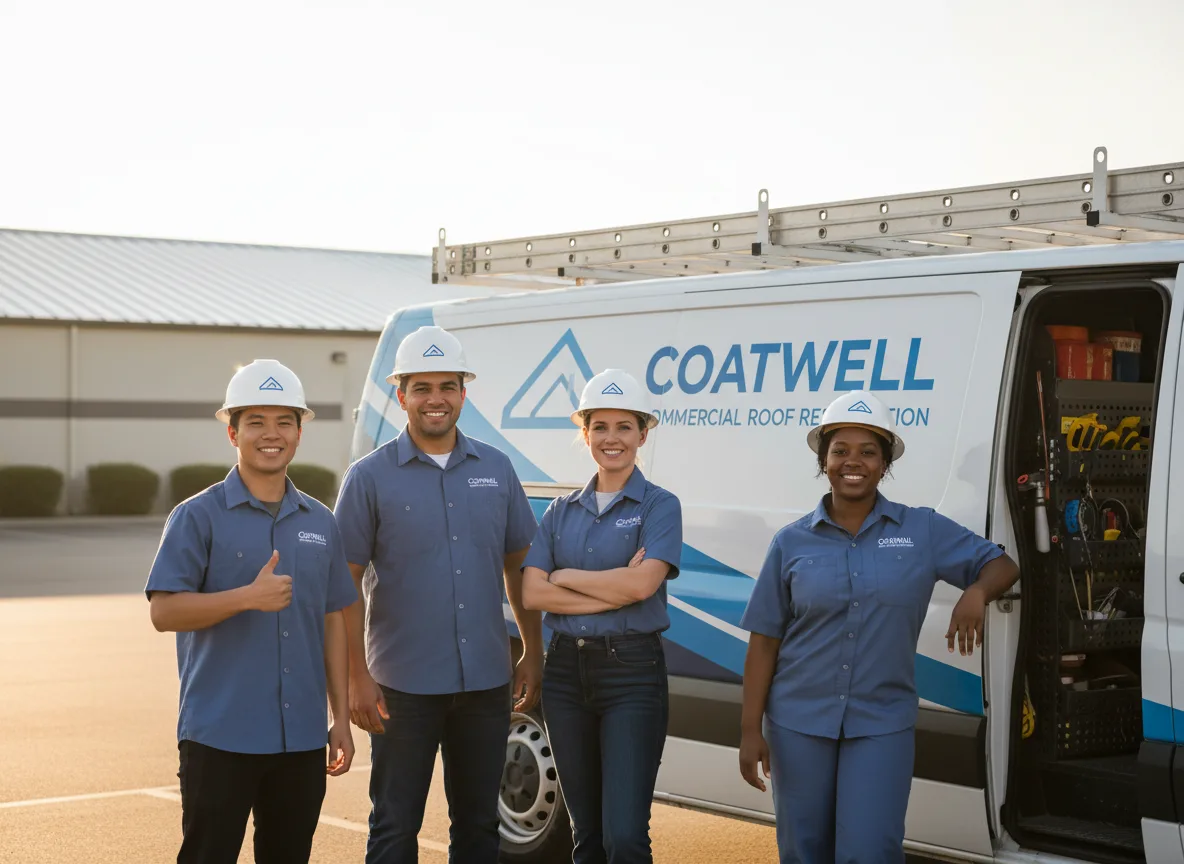 Commercial roof coating company in Grayson, LA